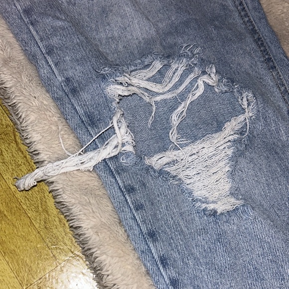 Arizona Ripped Light Blue Jeans - Picture 5 of 6